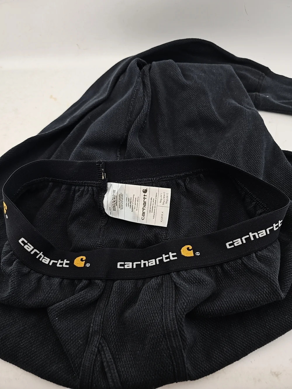 Carhartt black waffle